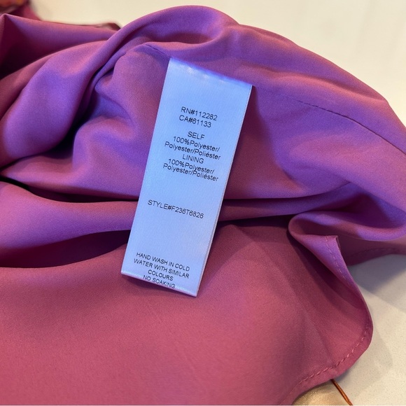 New NWT Anthropologie Adelyn Rae Ashley One Shoulder Top Ultra Pink Floral Sz M - Picture 11 of 11